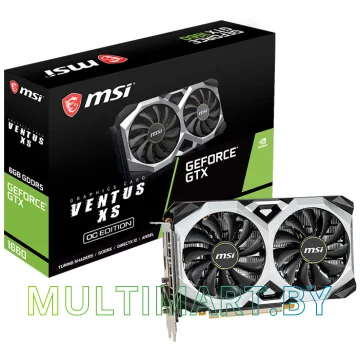 Видеокарта MSI GeForce GTX 1660 Ventus XS OCV1 6GB GDDR5 картинка 5